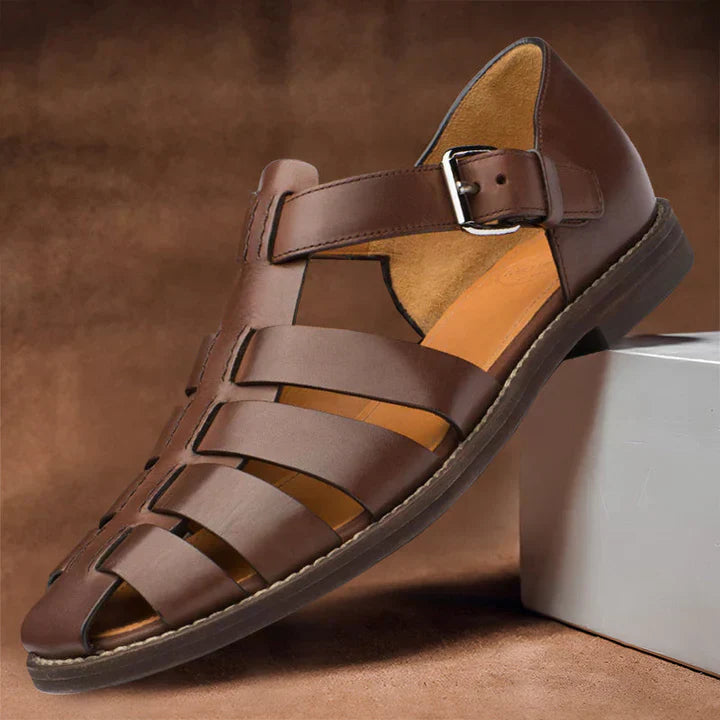 Herren Sandalen Offene Form Riemen