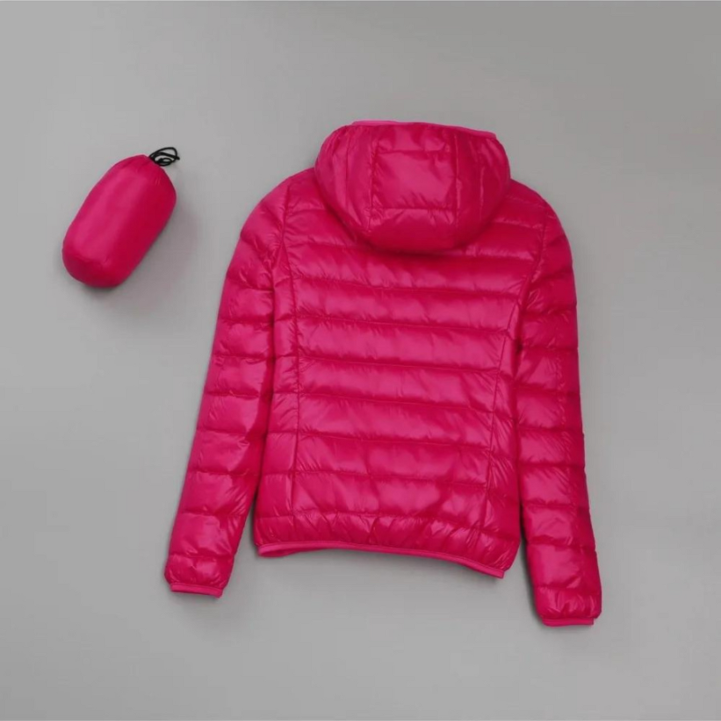 Norvielle Damen Ultraleichte Steppjacke Sommer Schwarz - Norvielle