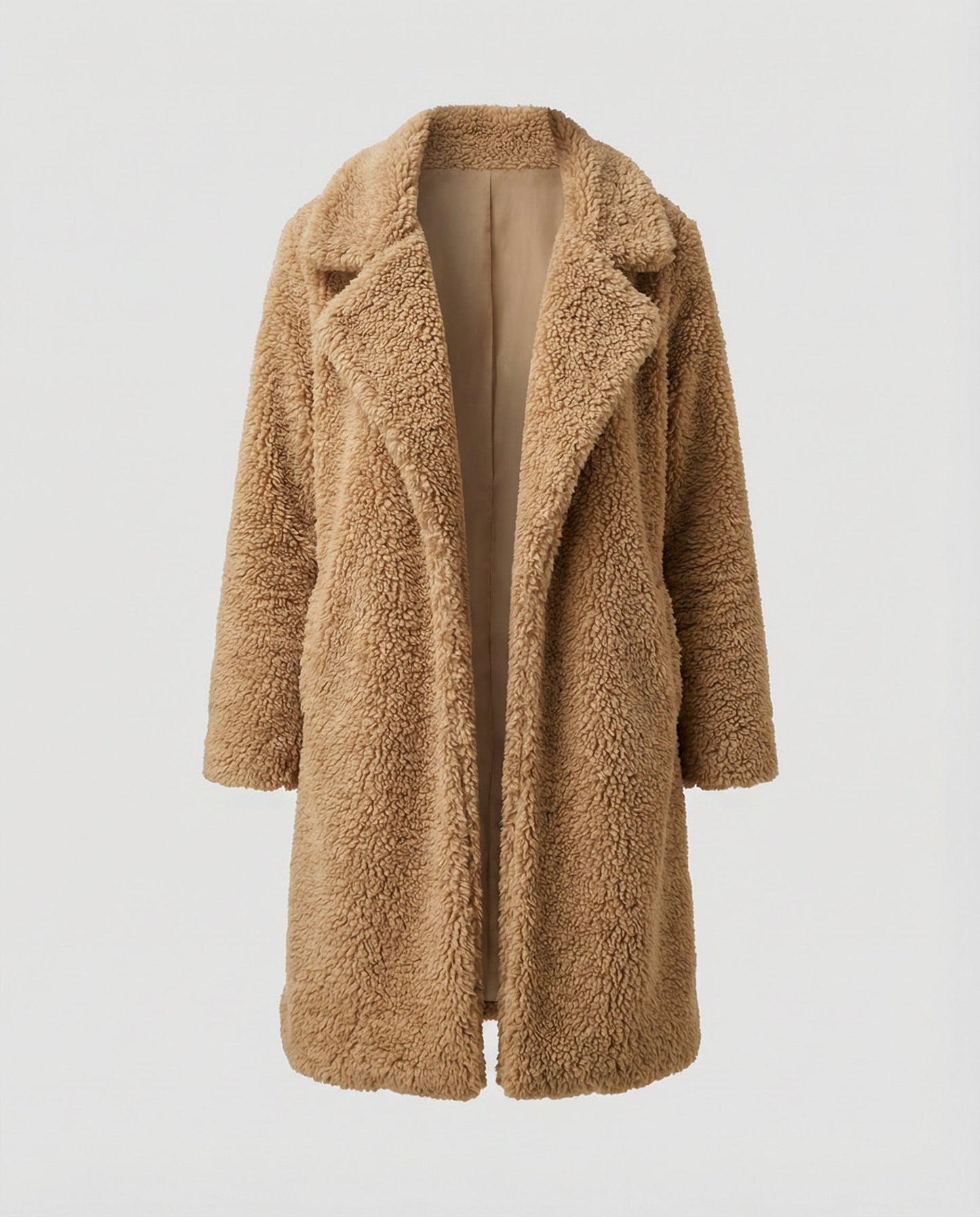 Damen Teddyjacke Baumwolle