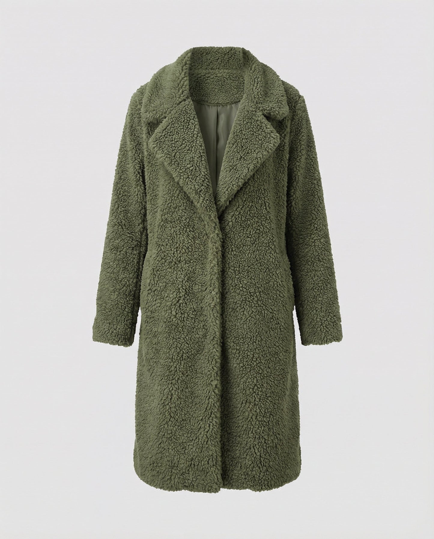 Damen Teddyjacke Baumwolle