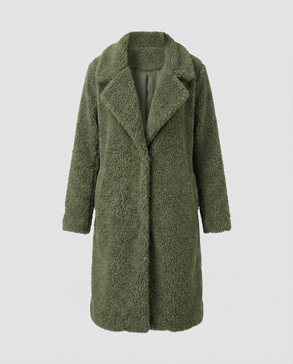 Damen Teddyjacke Baumwolle