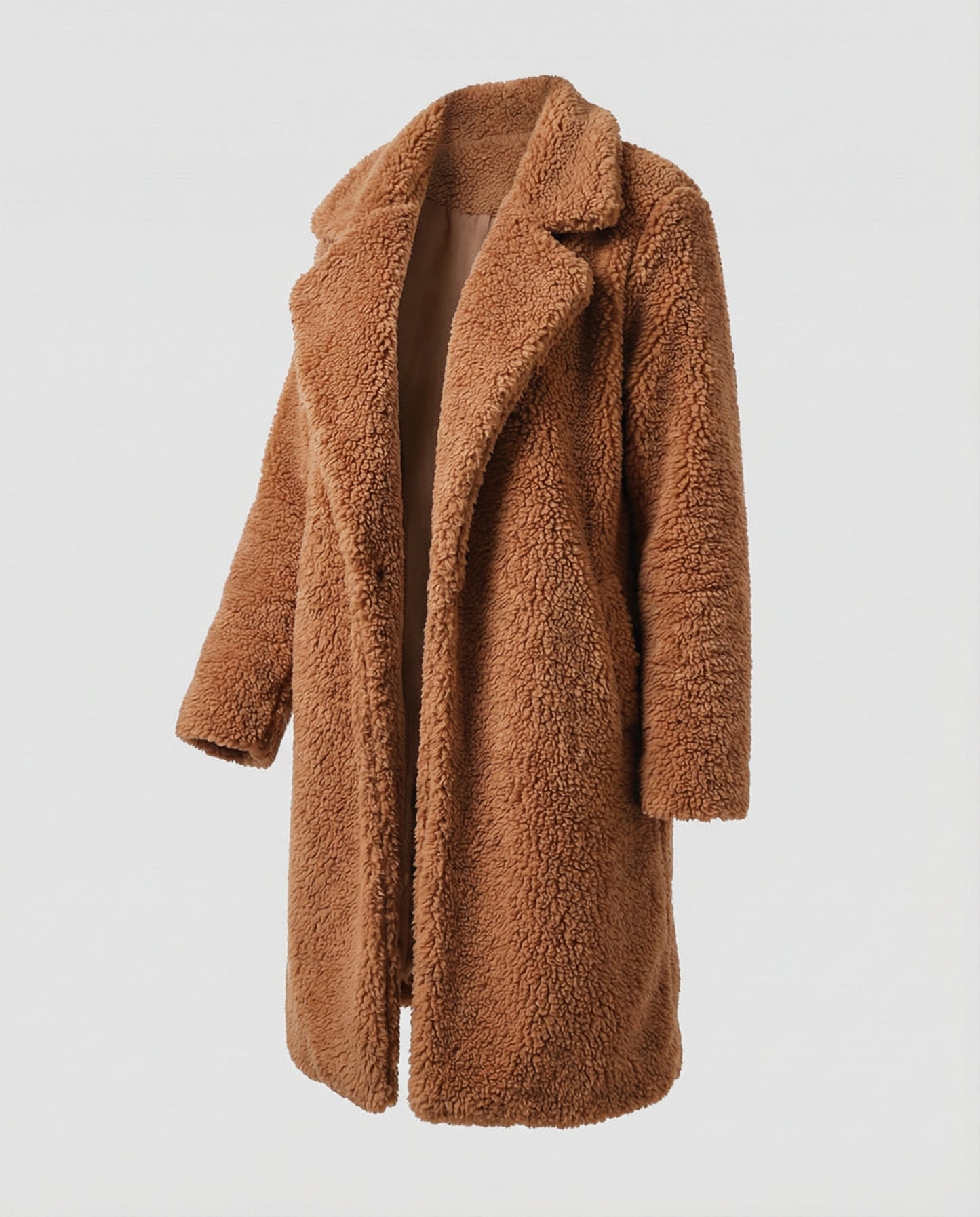 Damen Teddyjacke Baumwolle