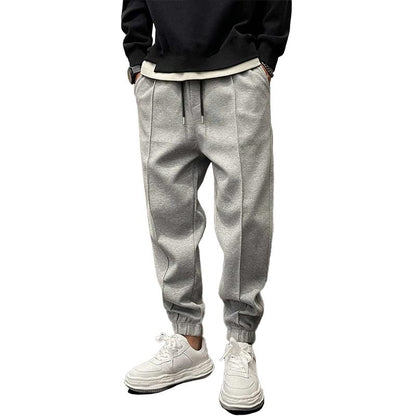 Herren Jogginghose Lockere Passform Kordelzug Beige - Norvielle