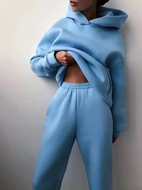Damen Jogging Set Bequem Norvielle