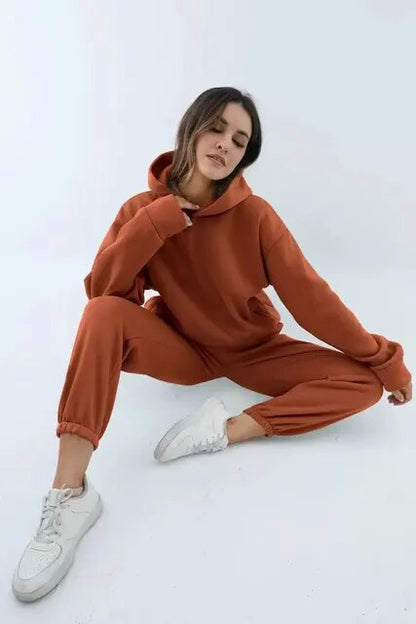 Damen Jogging Set Bequem Norvielle