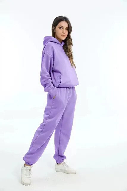 Damen Jogging Set Bequem Norvielle