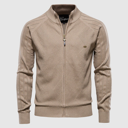 Herren Cardigan Reißverschluss Pullover Voller Reißverschluss - Norvielle