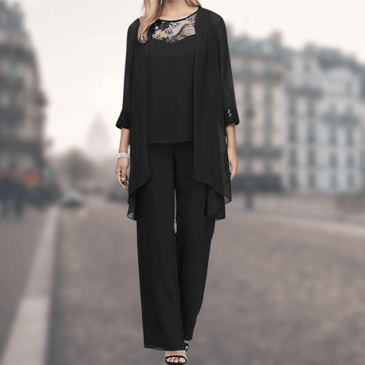Elegantes Damen-Set 3-teilig - Norvielle