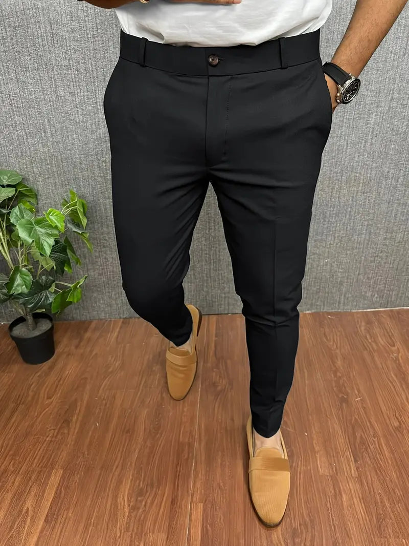 Herren Halbformelle Hose