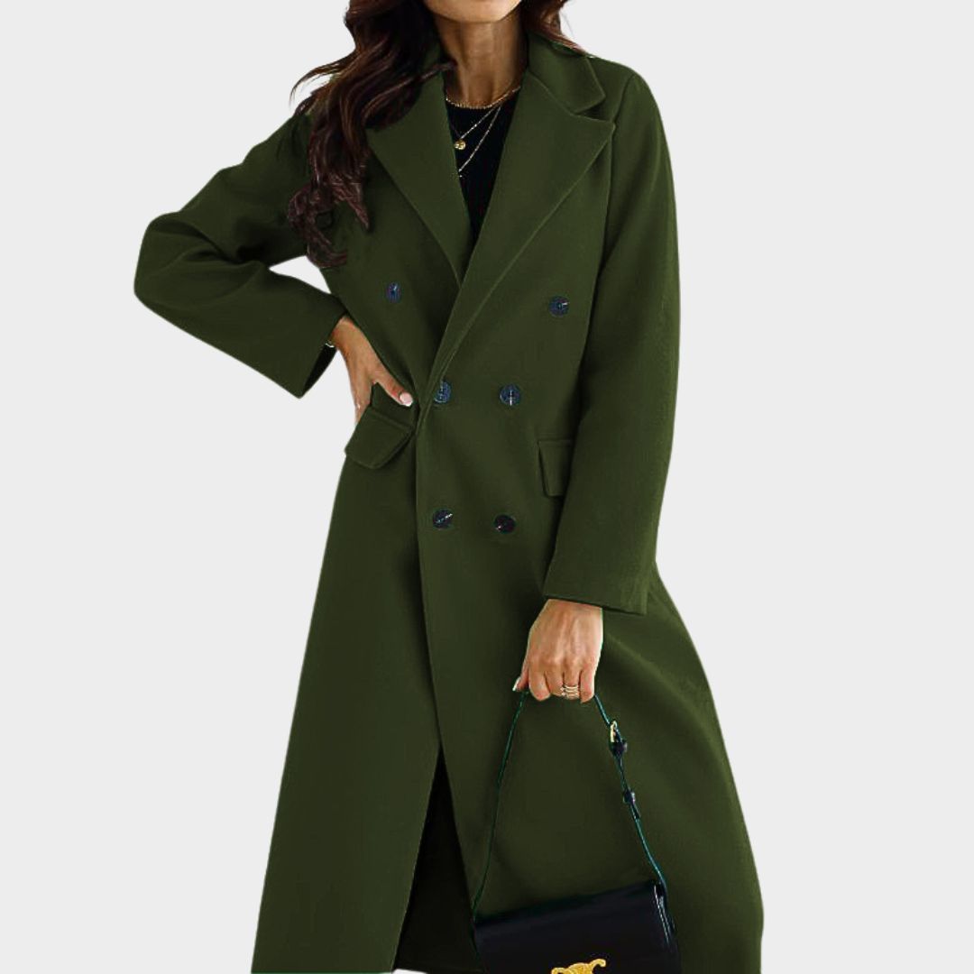 Damen Klassischer Mantel Norvielle