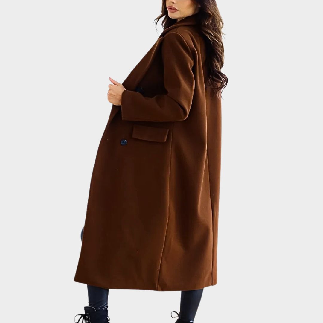 Damen Klassischer Mantel Norvielle