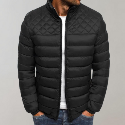 Norvielle Herren Steppjacke Wind- und Wasserdicht
