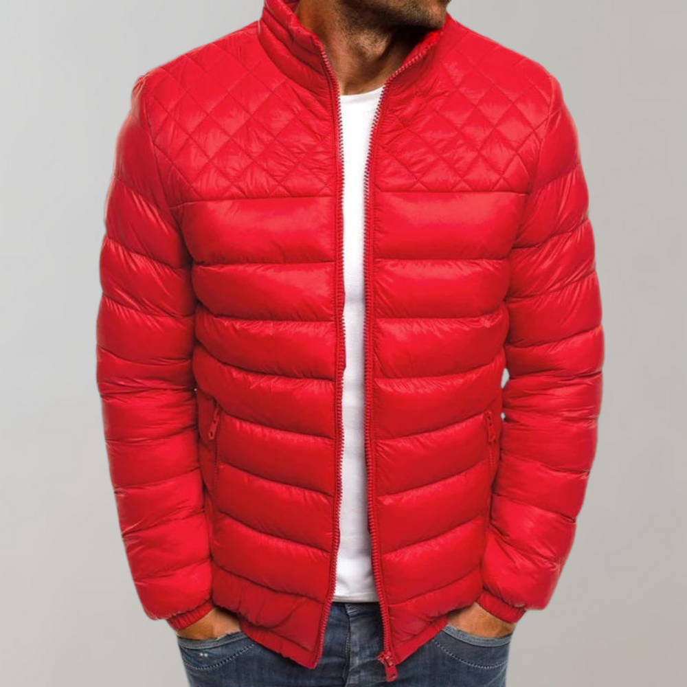 Norvielle Herren Steppjacke Wind- und Wasserdicht