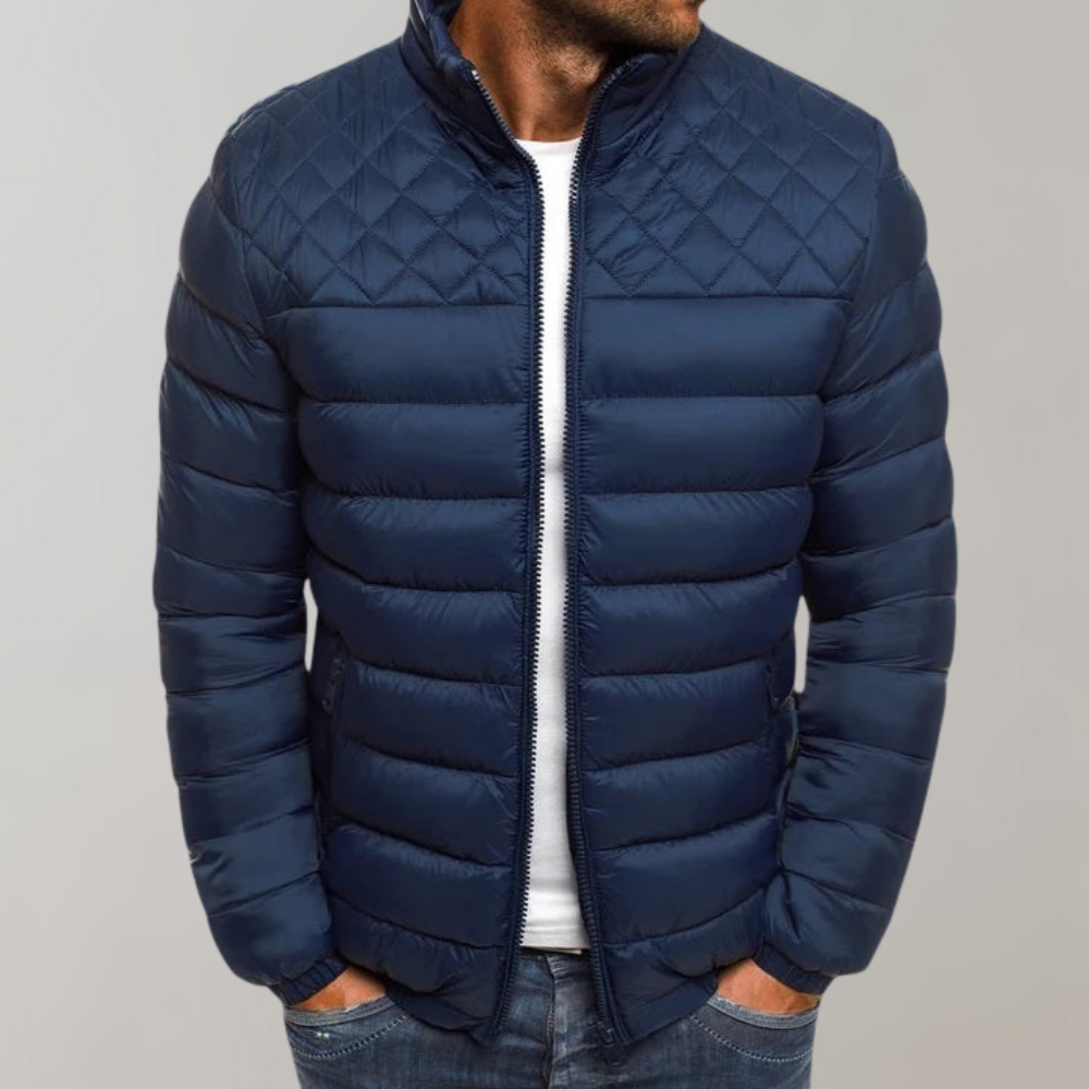 Norvielle Herren Steppjacke Wind- und Wasserdicht