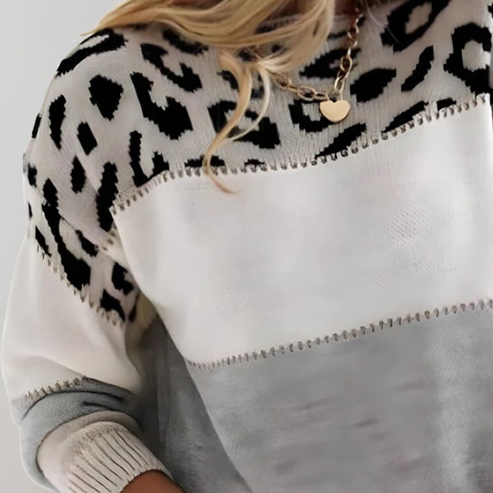 Damen Strickpullover Kurz Warm