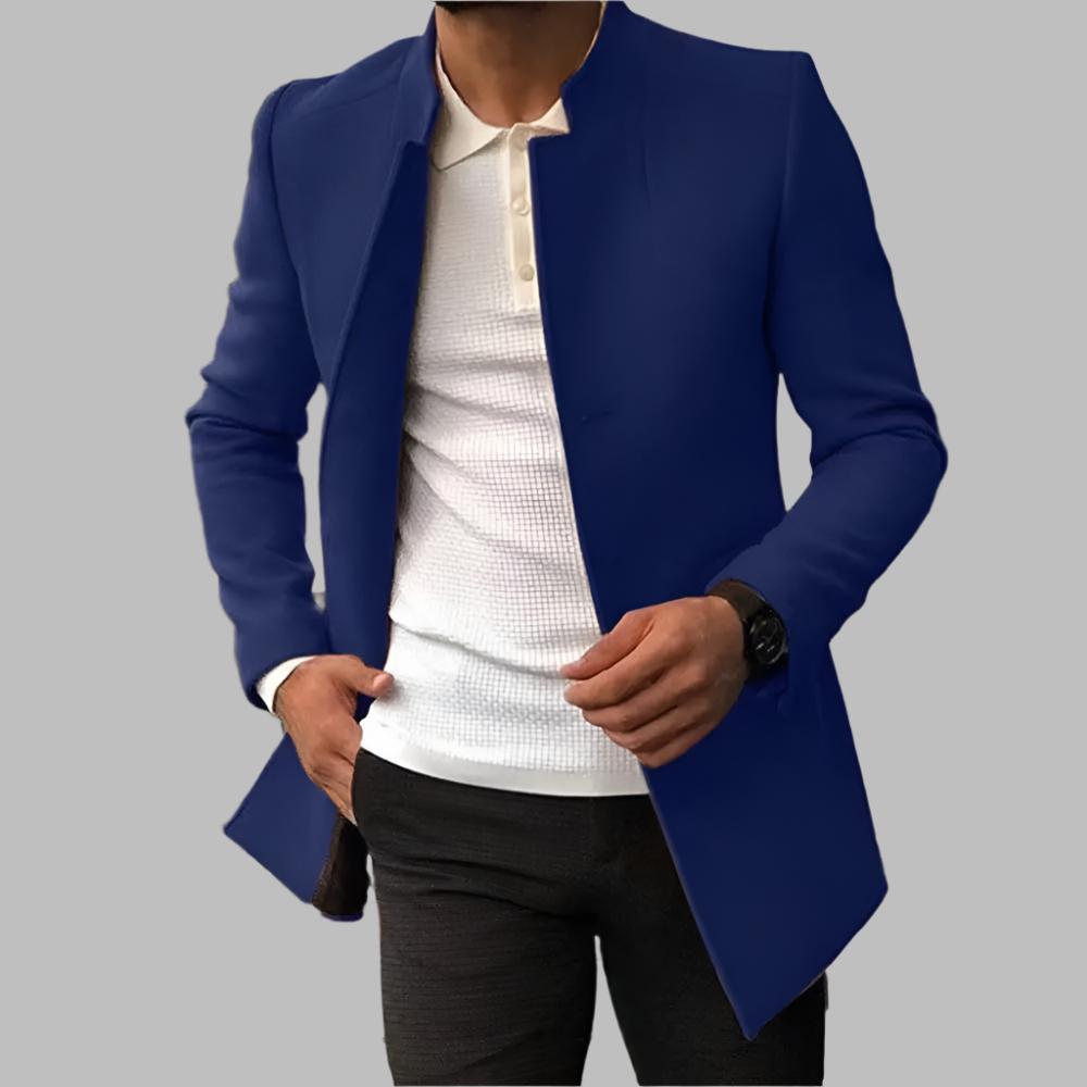Slim Fit Trenchcoat aus Tonfarben