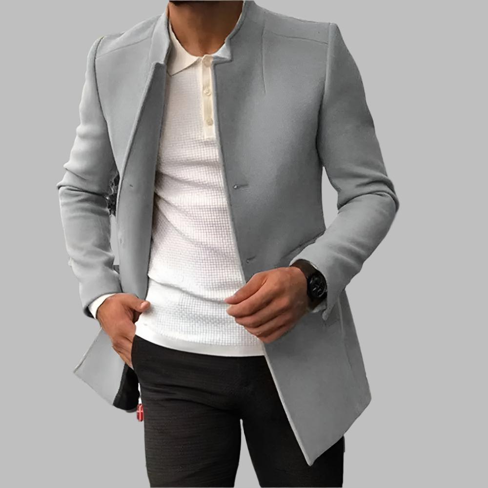 Slim Fit Trenchcoat aus Tonfarben