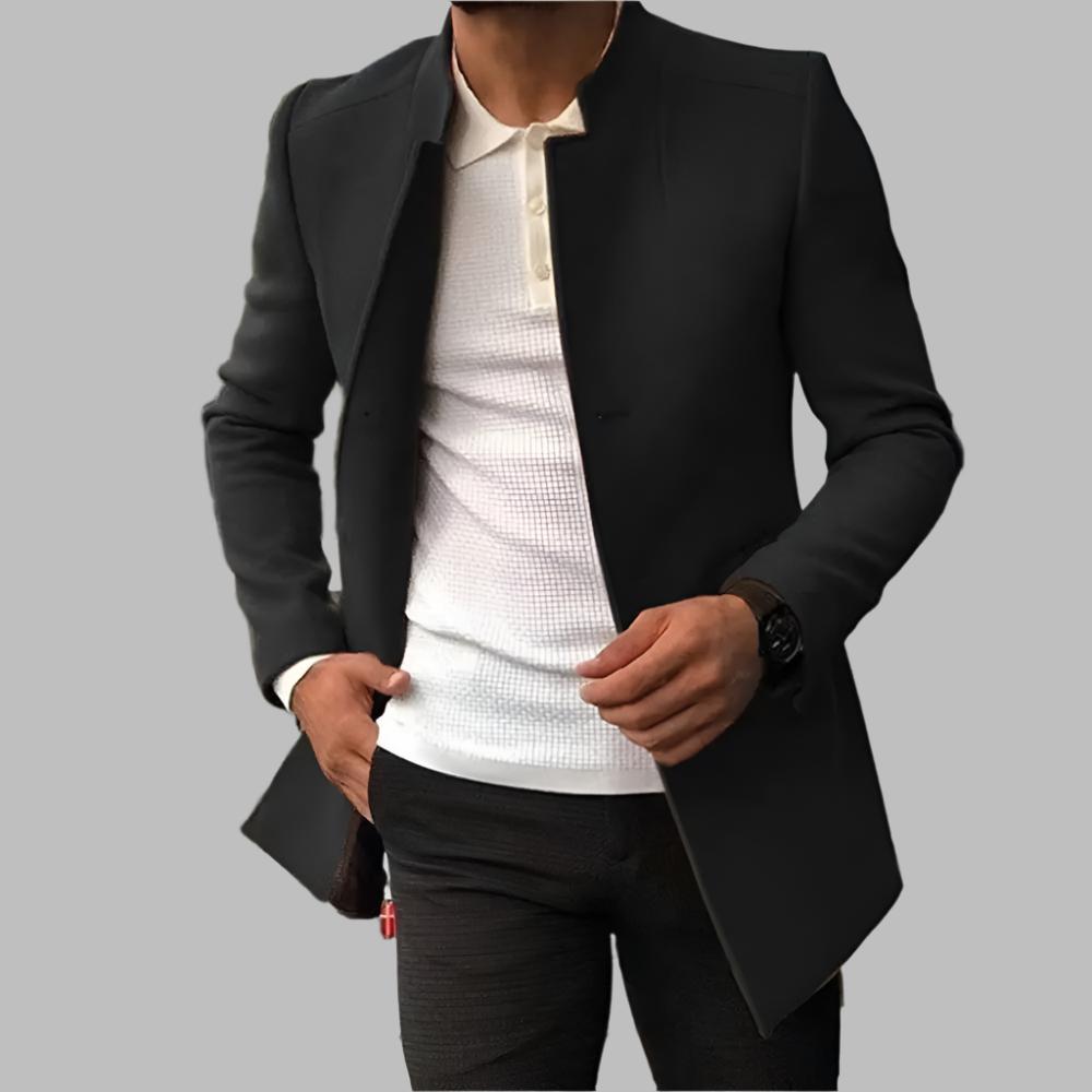 Slim Fit Trenchcoat aus Tonfarben