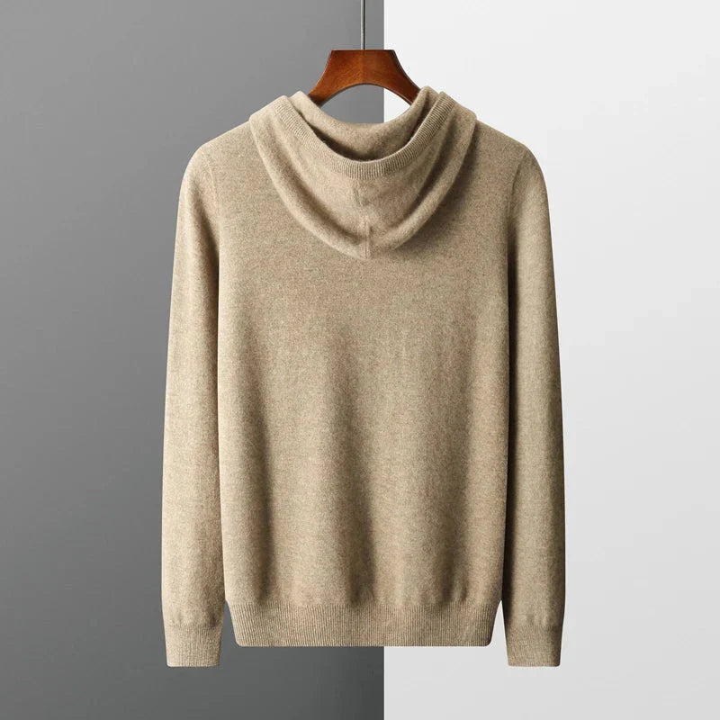 Kapuzenpulli - Einfacher Strickpullover für Männer-Chaps Herrenmode
