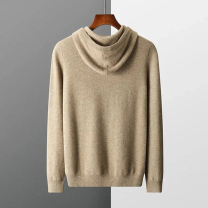Kapuzenpulli - Einfacher Strickpullover für Männer-Chaps Herrenmode