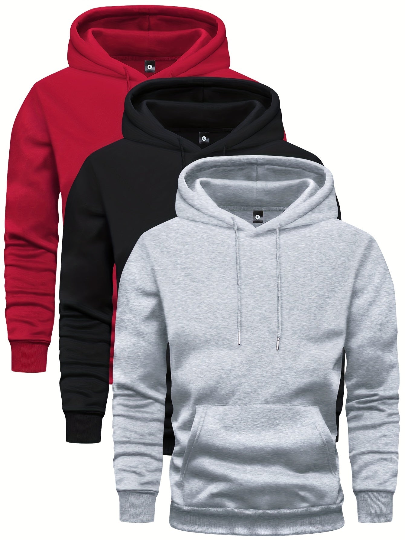Herren Kapuzenpullover Warmer Winterpullover Mit Tasche - Norvielle