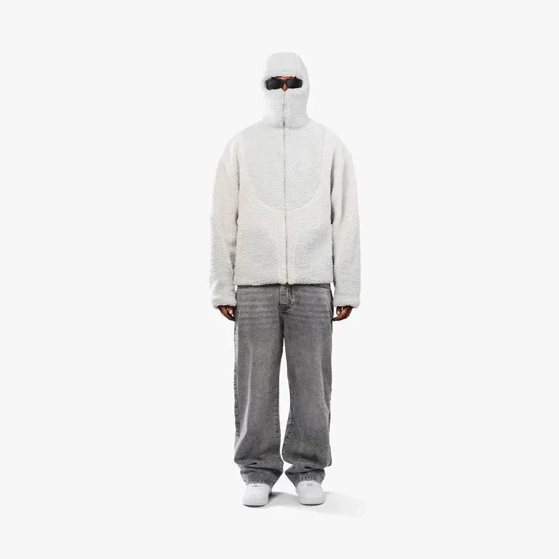 Kapuzenpullover mit Reißverschluss – Warm – Bequem – Fleece-Kapuzenpullover – Herren-Kapuzenpullover-Chaps Herrenmode