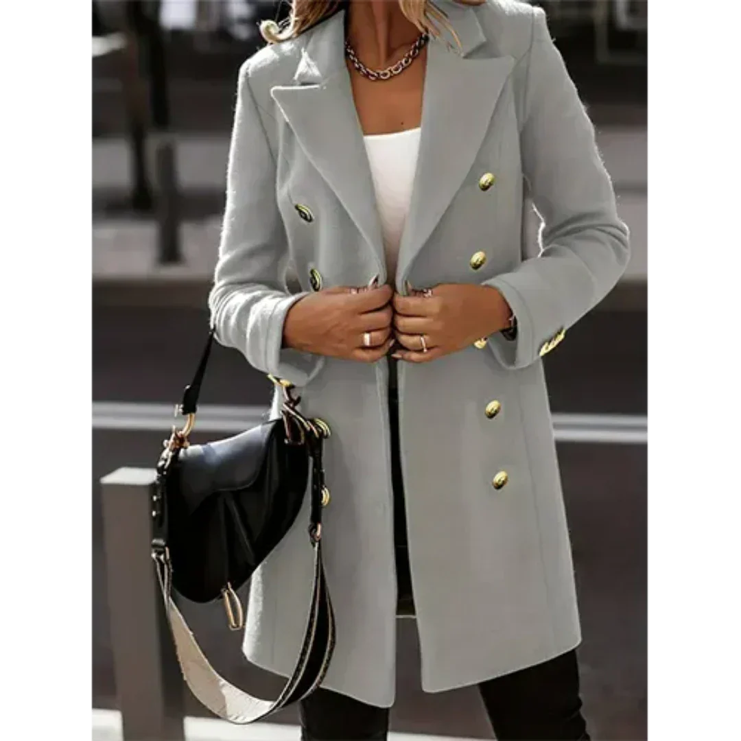Norvielle Damen Elegante Blazer Lang