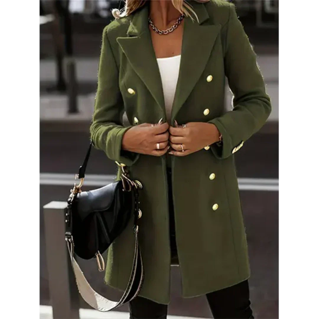 Norvielle Damen Elegante Blazer Lang