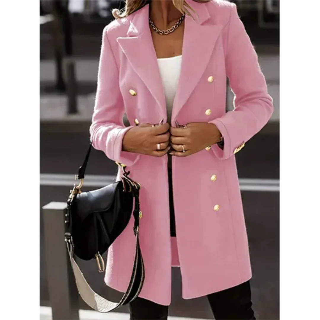 Norvielle Damen Elegante Blazer Lang