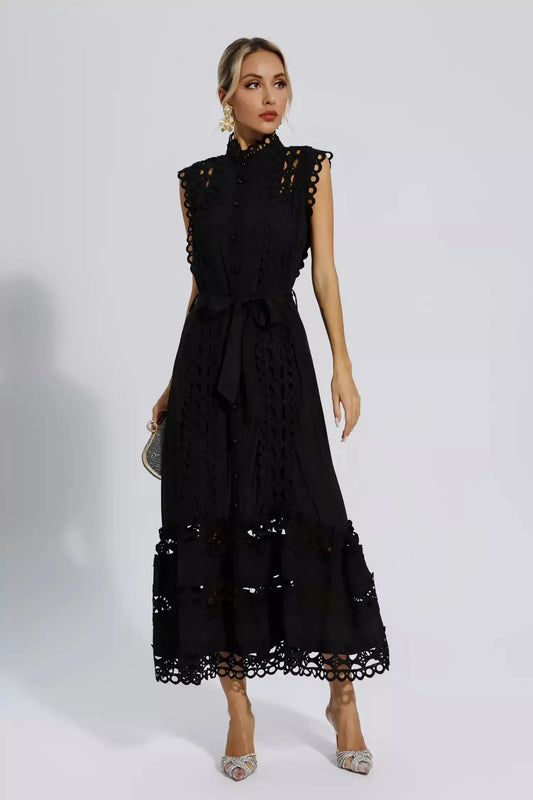 Elegantes Damen Ärmelloses Kleid Maya - Norvielle