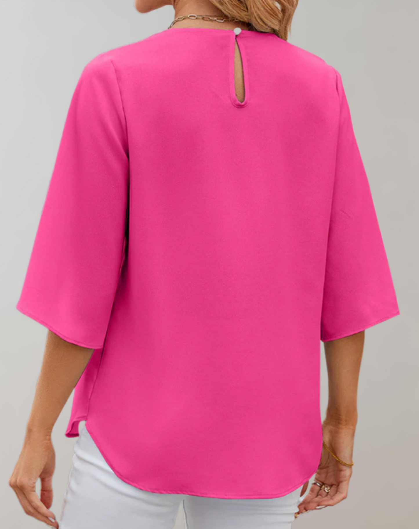 Norvielle Damenbluse Bequem Locker Sitzend