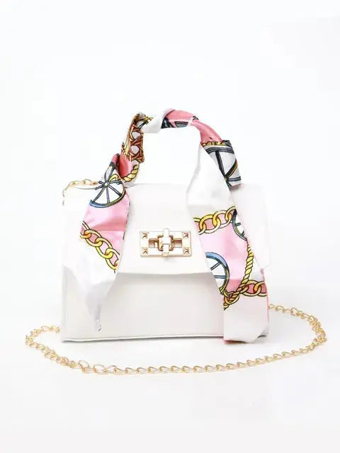 Damen Handtasche Schal-Detail