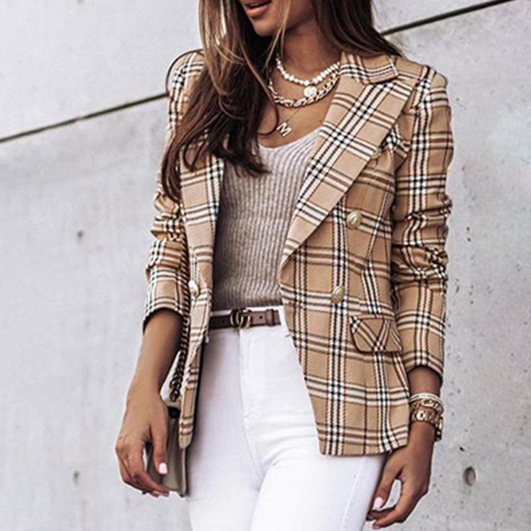 Damen Blazer Moderner Look Elegantes Design