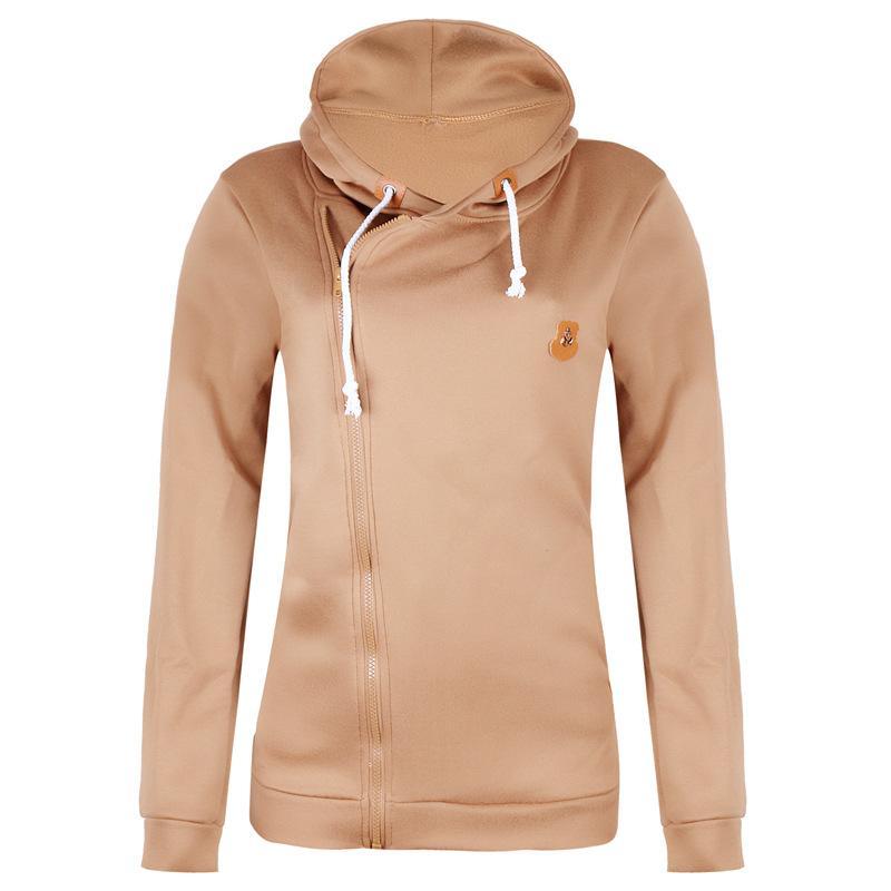 Norvielle Herren Hoodie mit Reißverschluss und Kordelzug