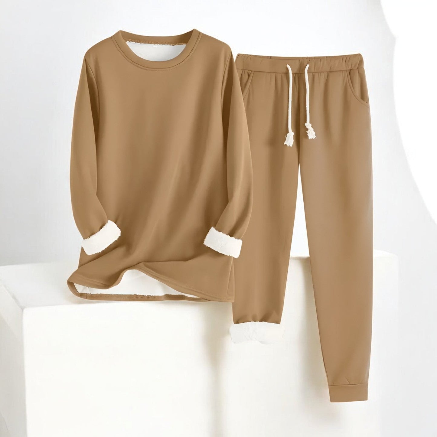 Norvielle Damen Fleeceset Bequem