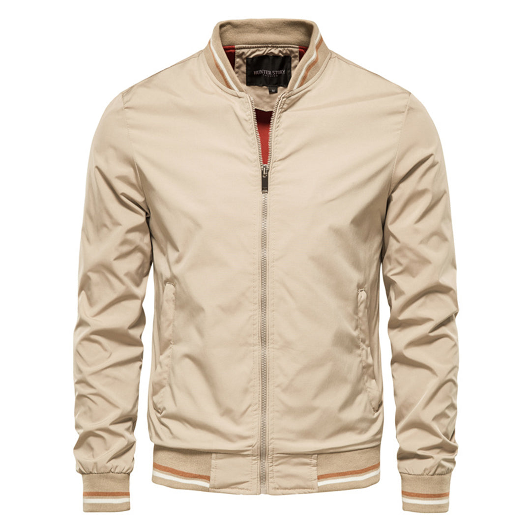 Herren Übergangsjacke Langarm Schlanke Passform