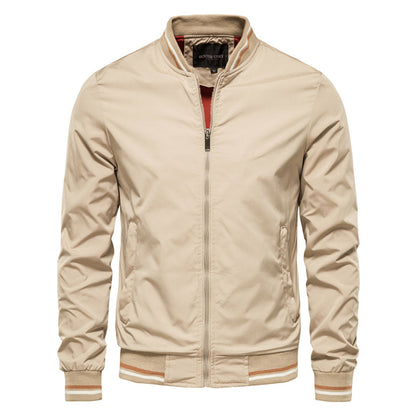 Herren Übergangsjacke Langarm Schlanke Passform