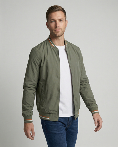 Herren Übergangsjacke Langarm Schlanke Passform - Eveloria