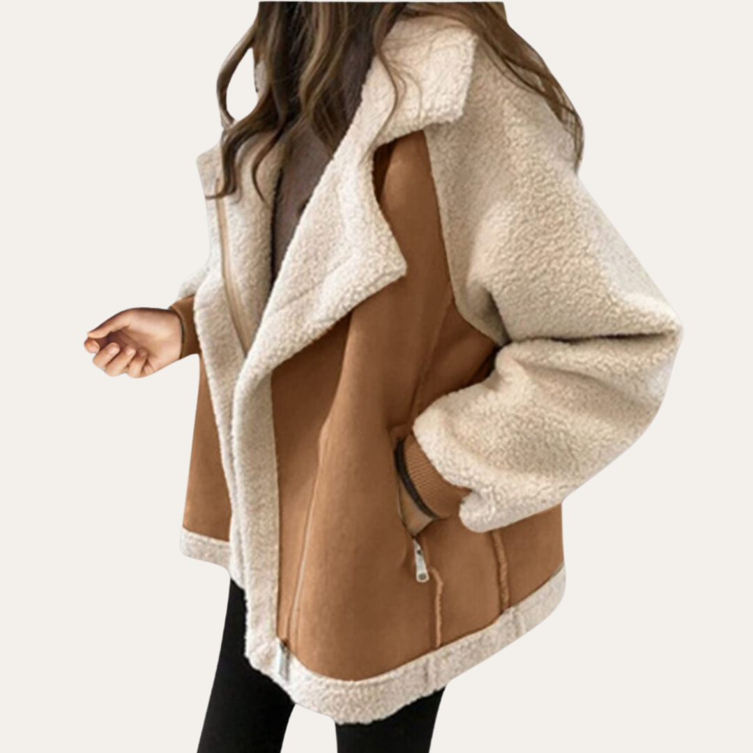 Norvielle Damen Wildlederjacke Trend