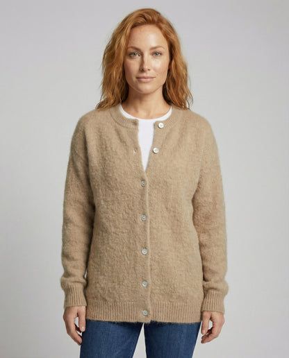 Damen Feinstrickjacke Komfort Qualität - Norvielle