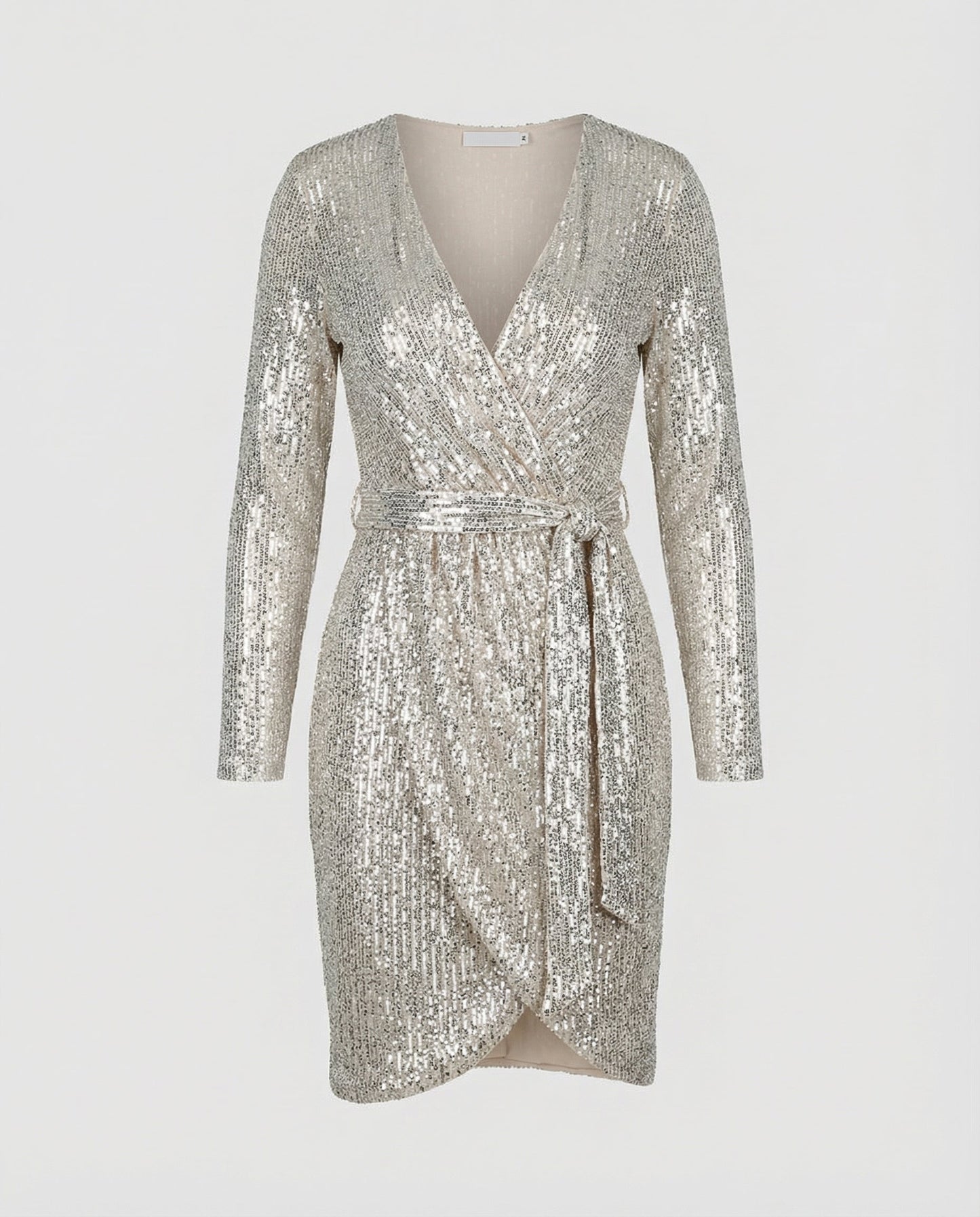 Damen Paillettenkleid Schimmernd
