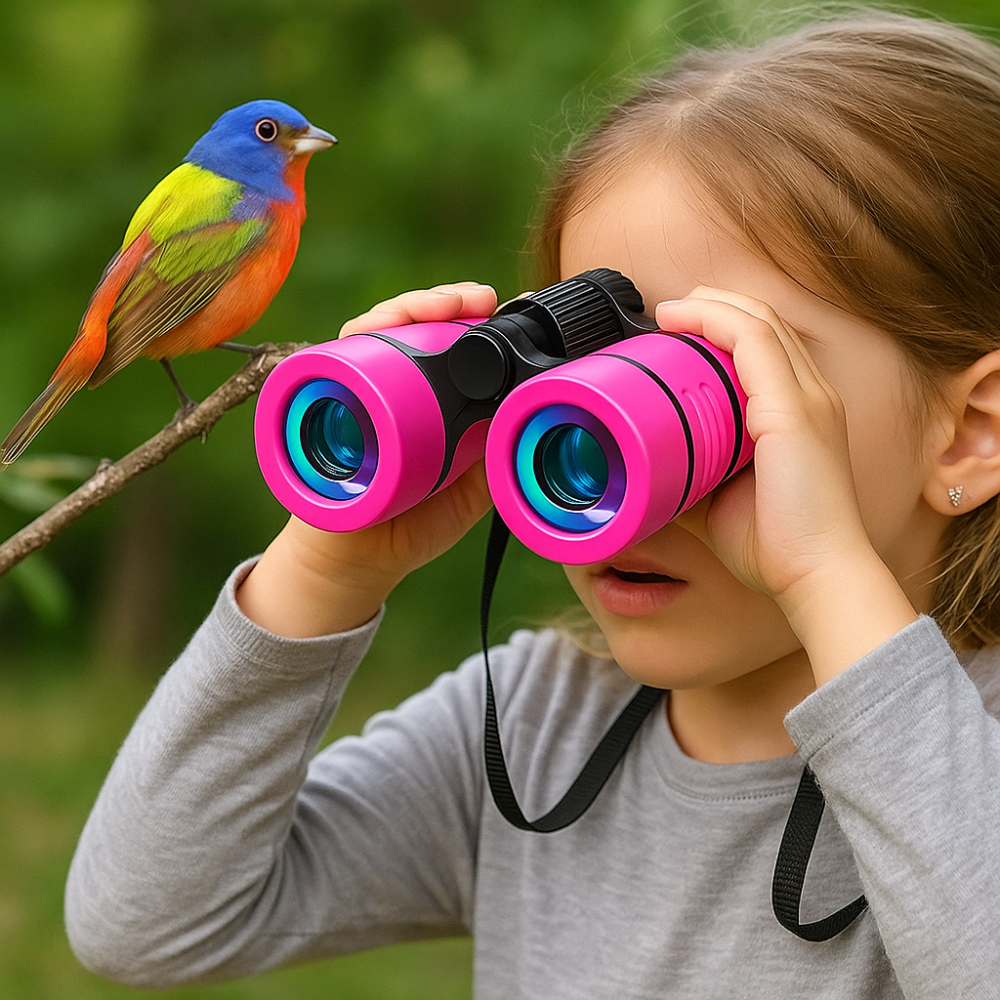 Kinder Fernglas Set kompakt
