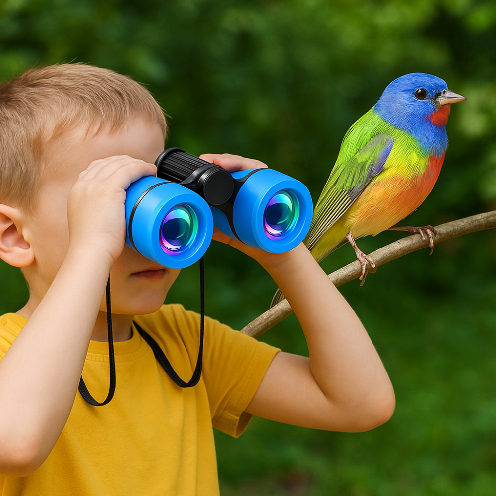 Kinder Fernglas Set kompakt