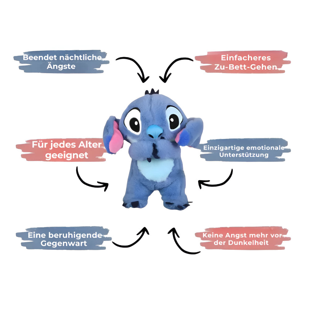 Kuscheltiere mit Licht und Atmung für Kinder