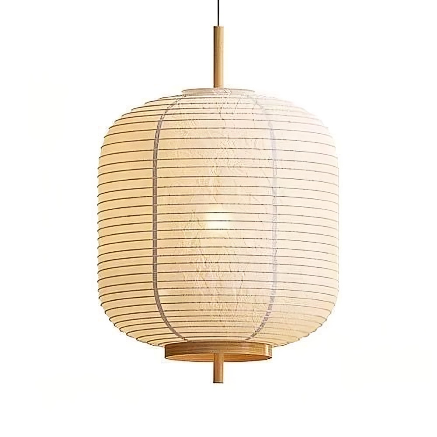 Asiatische Reispapier Pendelleuchte