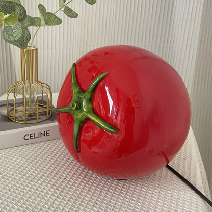 Tomatenform Tischleuchte