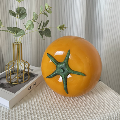Tomatenform Tischleuchte