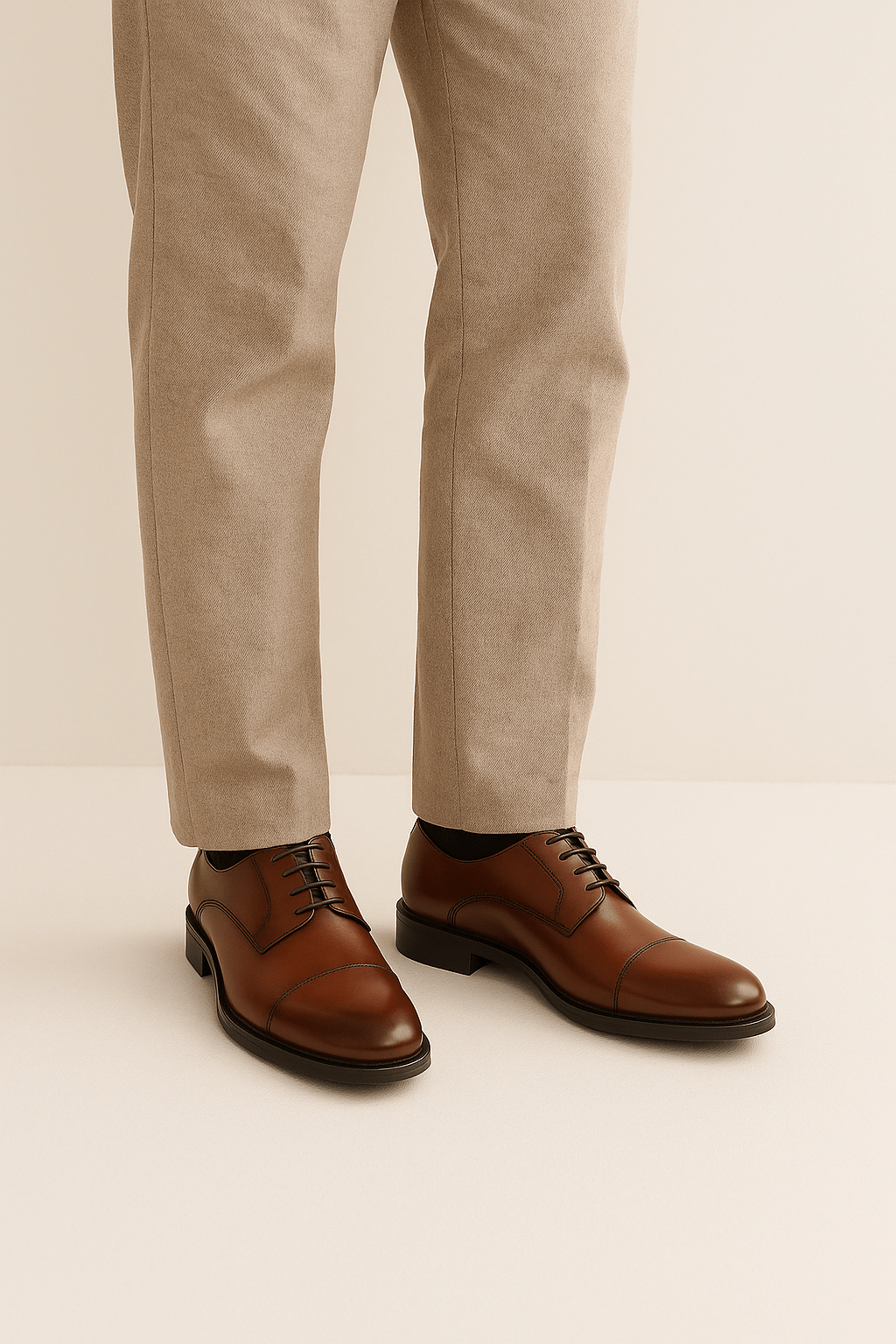 Herren Oxford Schuhe Elegantes Leder