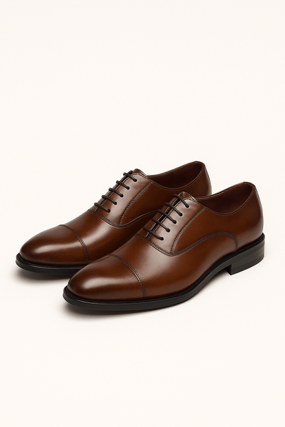 Herren Oxford Schuhe Elegantes Leder
