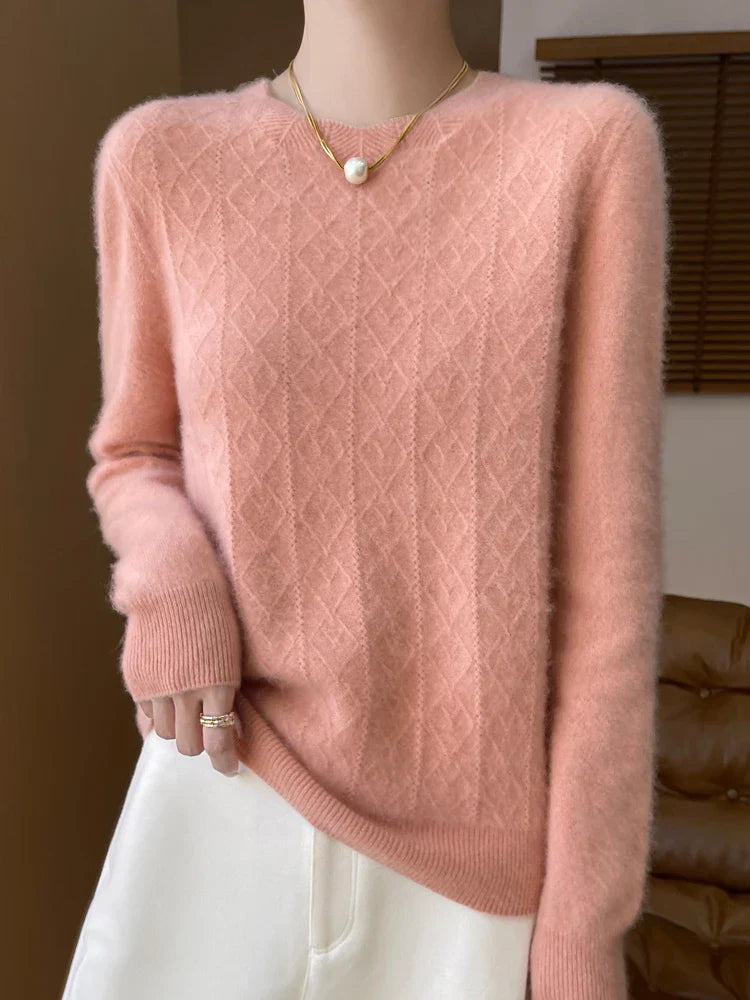 Damen Merino Wollpullover